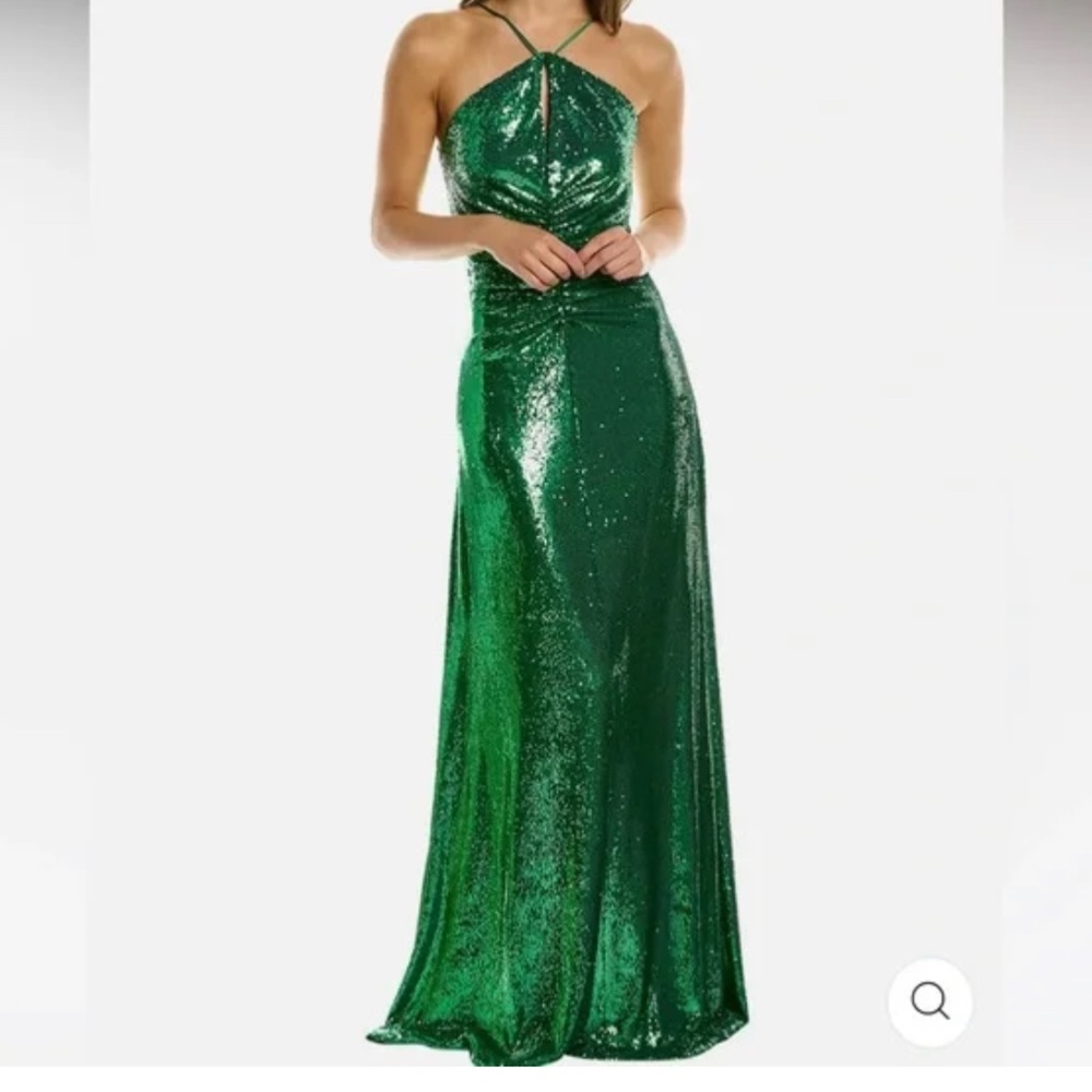 Halston gown